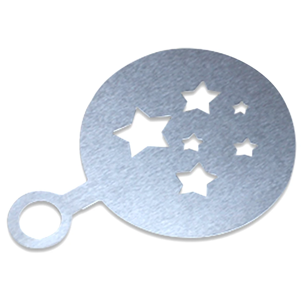 4 шт./компл. трафареты для кофе из нержавеющей стали|embossing mold|embossed stencilembossing set |