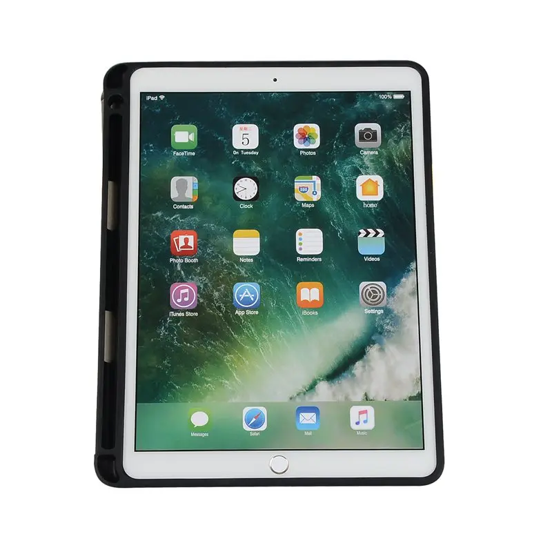 Для iPad Pro 10,5 чехол из искусственной кожи тонкий смарт-чехол Автоматический Режим сна/пробуждения для Apple iPad Pro 10, " чехол с держателем карандаша