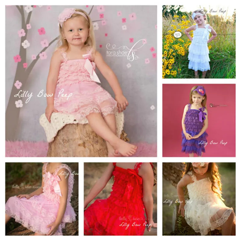 Кружевное платье для маленьких девочек летнее стильное пушистое без рукавов и с