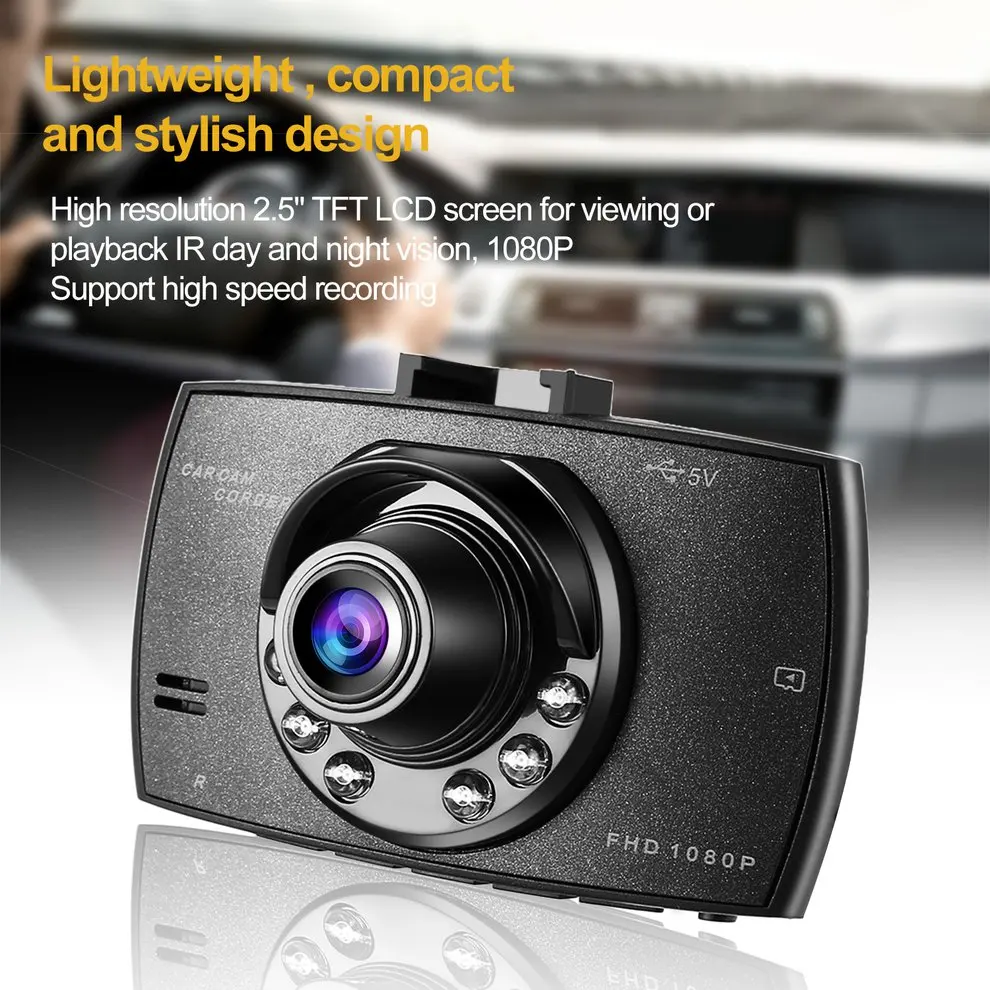 G30 2," HD 1080P в Видеорегистраторы для автомобилей автомобиля Камера Dash Cam Регистраторы G-Сенсор цифрового видео Регистраторы с Ночное видение Функция