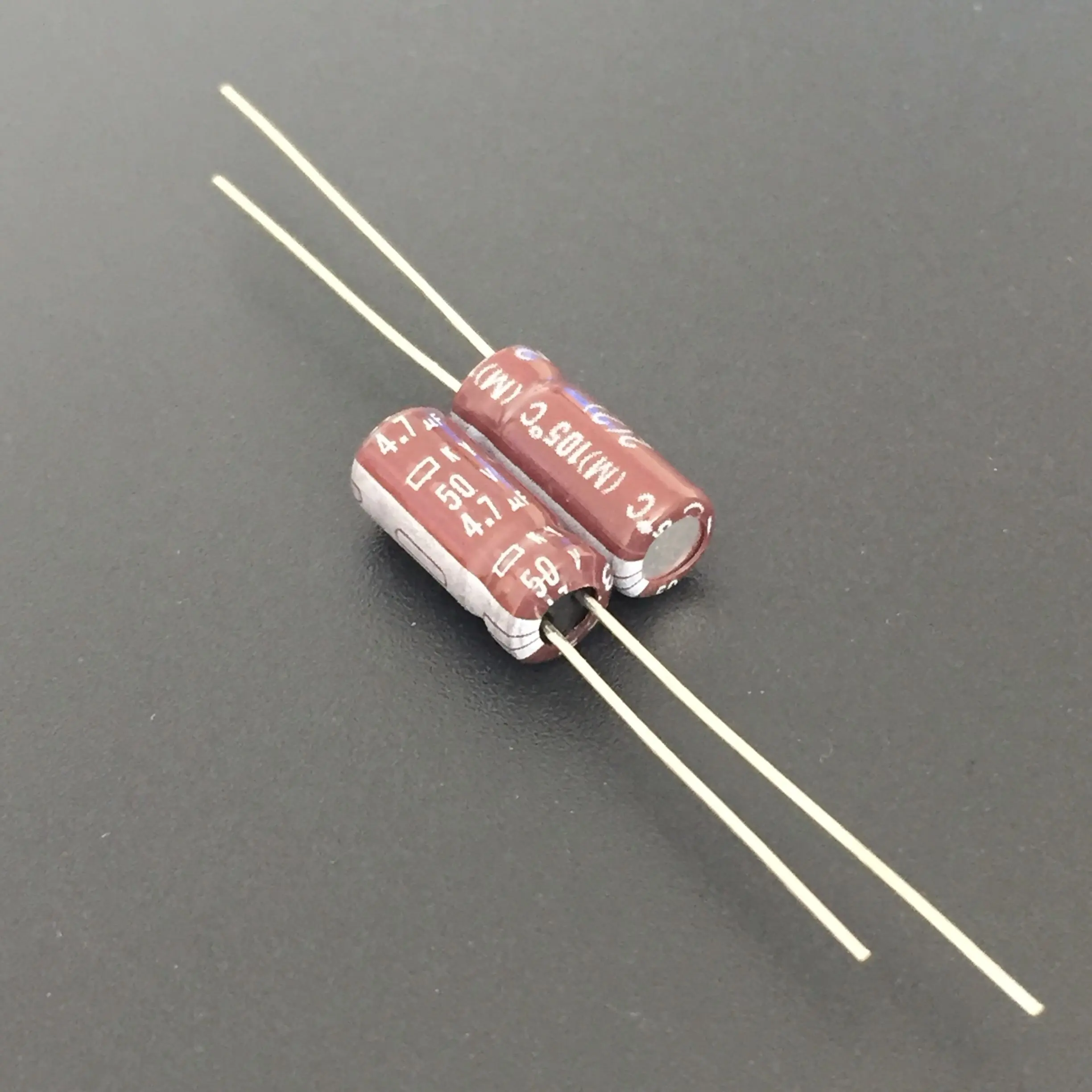 10 шт./100 шт. 4 7 мкФ 50 в NIPPON NCC серия KY 5x11 мм низкий ESR 50v4.7мкф алюминиевый