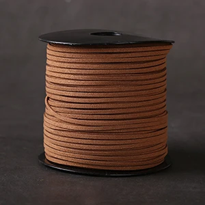10 Yard Chainho, 10 ярдов, ручная плетеная веревка, ожерелье Бархатная веревка для ручного DIY аксессуары для одежды, искусственная кожа оленья веревка - Цвет: 10 Yard