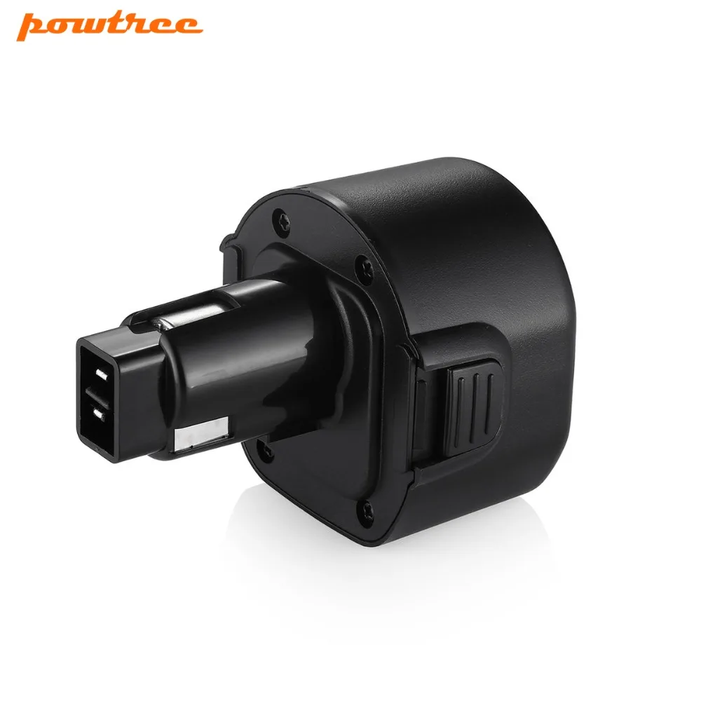 Перезаряжаемая никель металлогидридная батарея Powtree для Black & Decker 9 6 в 3000 мАч PS120