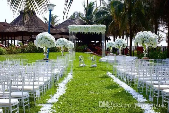 43 см железная Роскошная ваза для цветов демонстрация свадебного стола декор