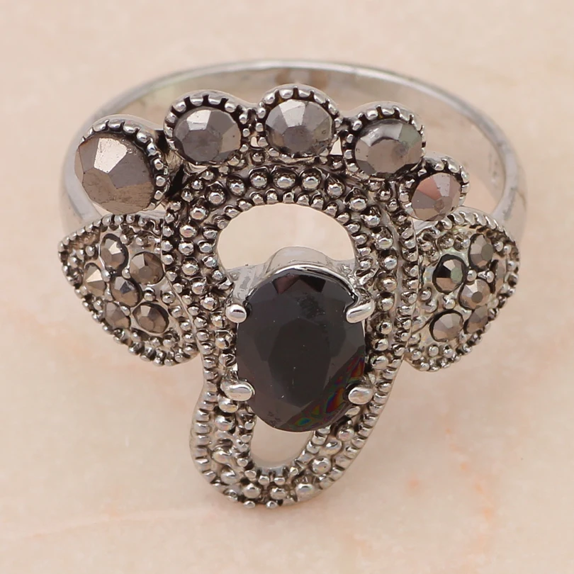 Дизайнерские следы! Бижутерия Италина модные ювелирные украшения Черный