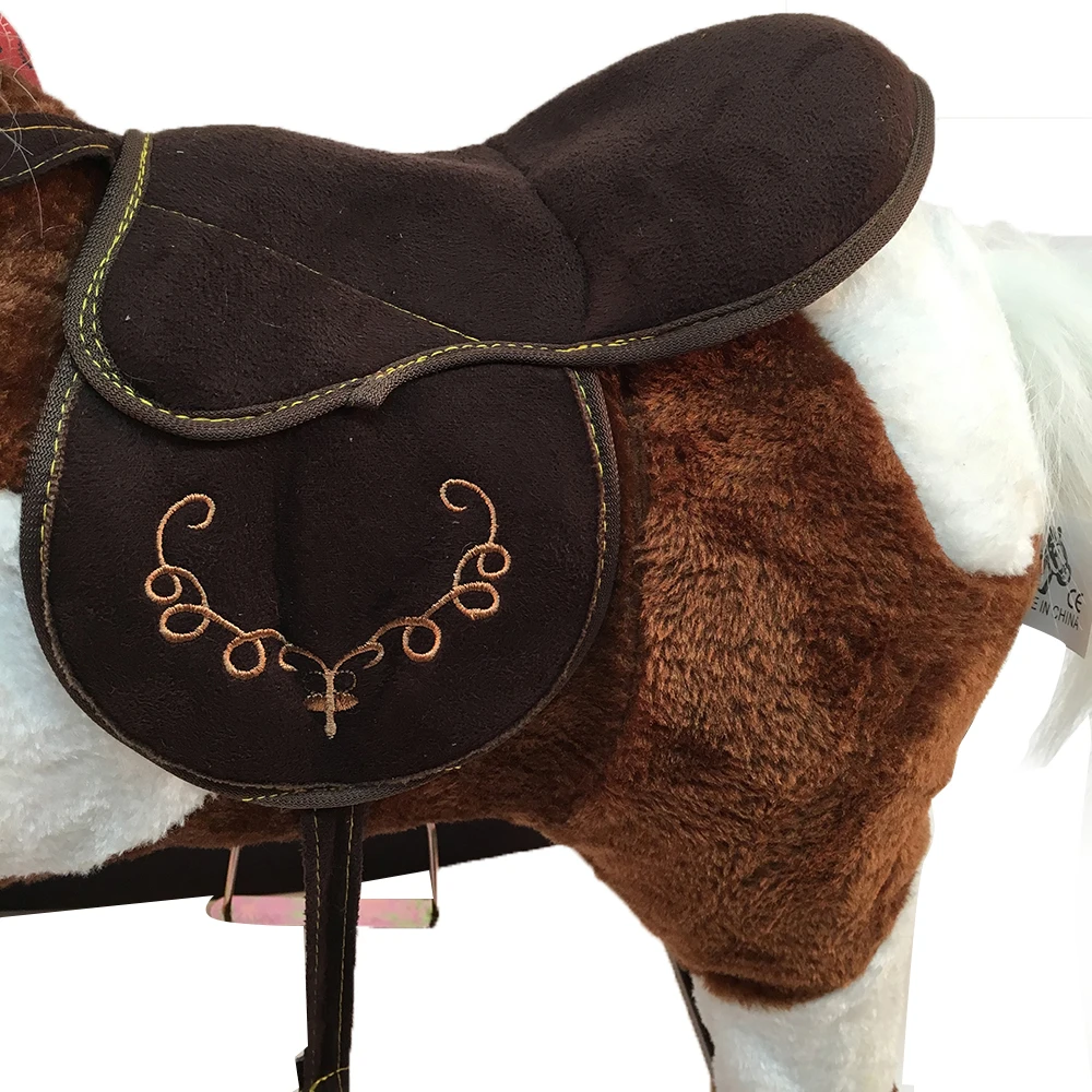 Счастливый остров развлечений прогулки лошадь игрушки деревянная музыка