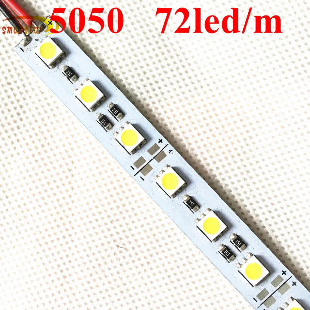 Smarstar DC 12 В 0 5 М 5050 Жесткая светодиодная лента светильник ing 50 см 36 светодиодов