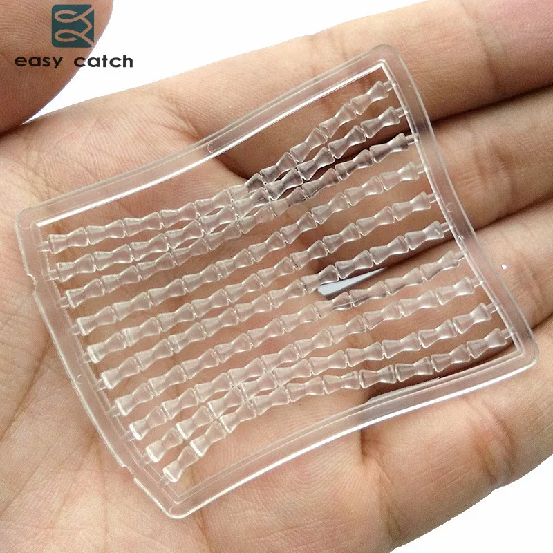 Easy Catch 10 шт. рыболовные ограничители для карпа прозрачная резиновая приманка