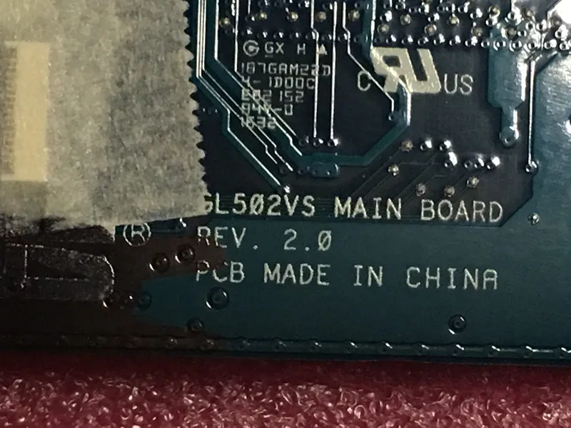 Новинка оригинальная материнская плата для ноутбука ASUS GL502VS системная со