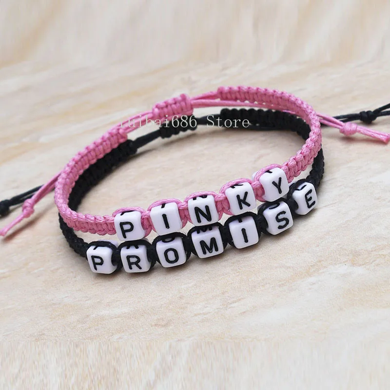 Обещание на мизинцах любовных браслетов его браслеты Парные ювелирные изделия