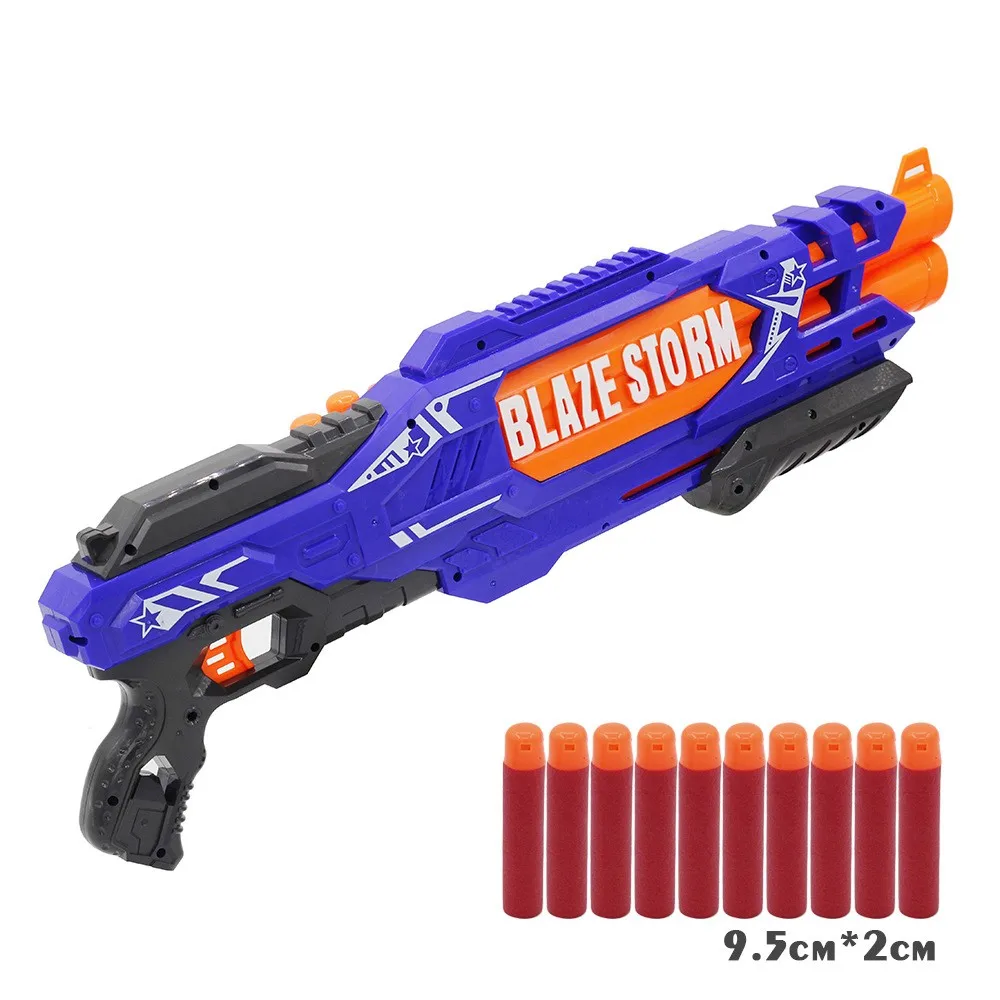 Ручной игрушечный пистолет для Nerf 9 5 см запасные пули дротики Mega Gun Детская