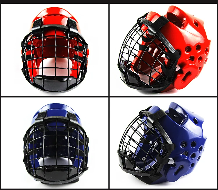 Детский/Взрослый шлем для бокса каратэ таэквондо Heargear с металлической маской