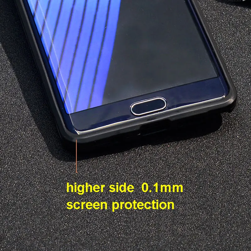 Бронированный защитный чехол для Samsung S8 противоударный мягкий накладка с
