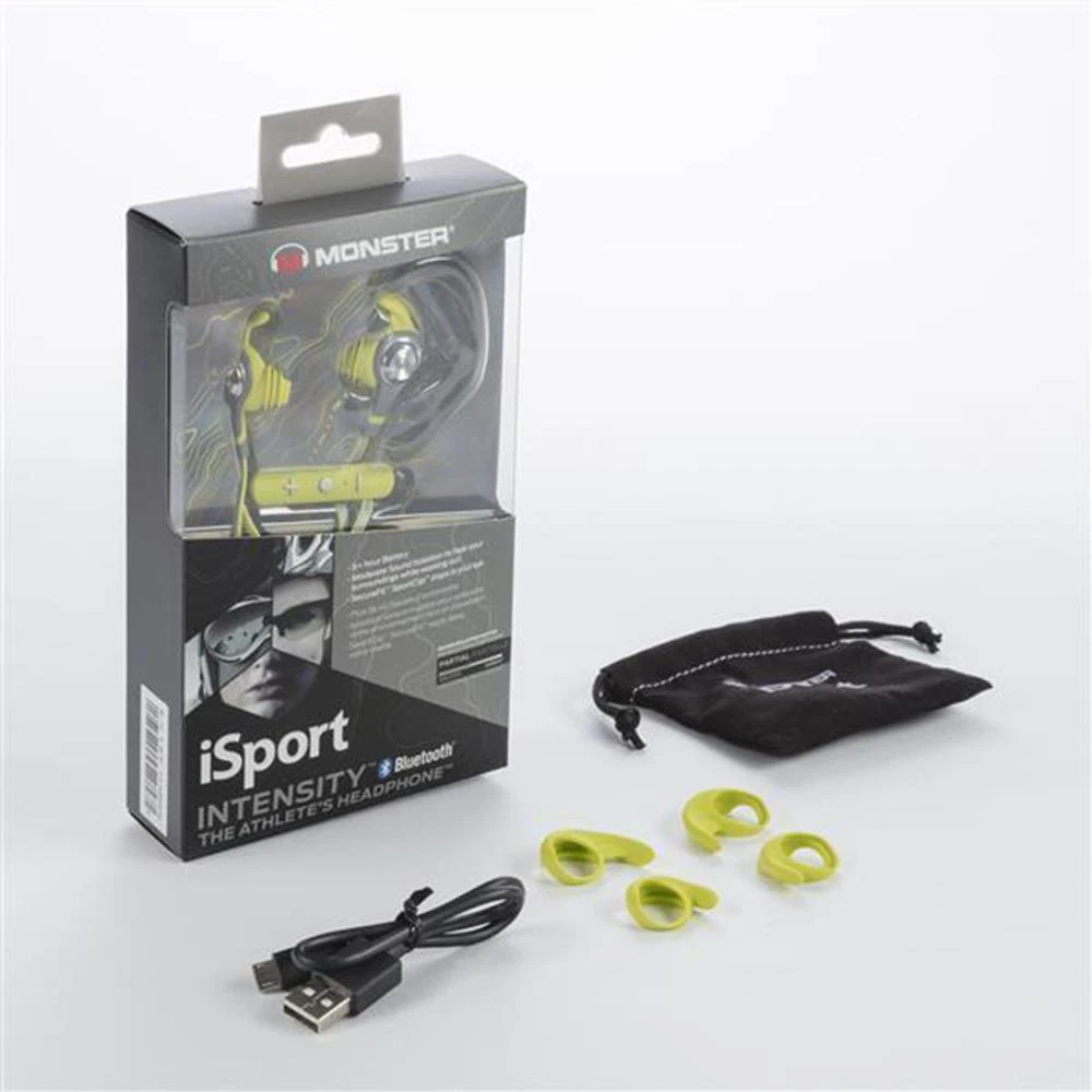 MONSTER ISport интенсивность наушников Tws устойчивое беспроводное Bluetooth i7s оригинальные наушники стерео наушники-вкладыши ручной работы