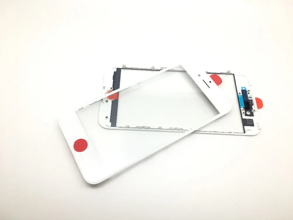 10 шт. оригинальное качество холодного пресса черный/белый Новый LCD передний n