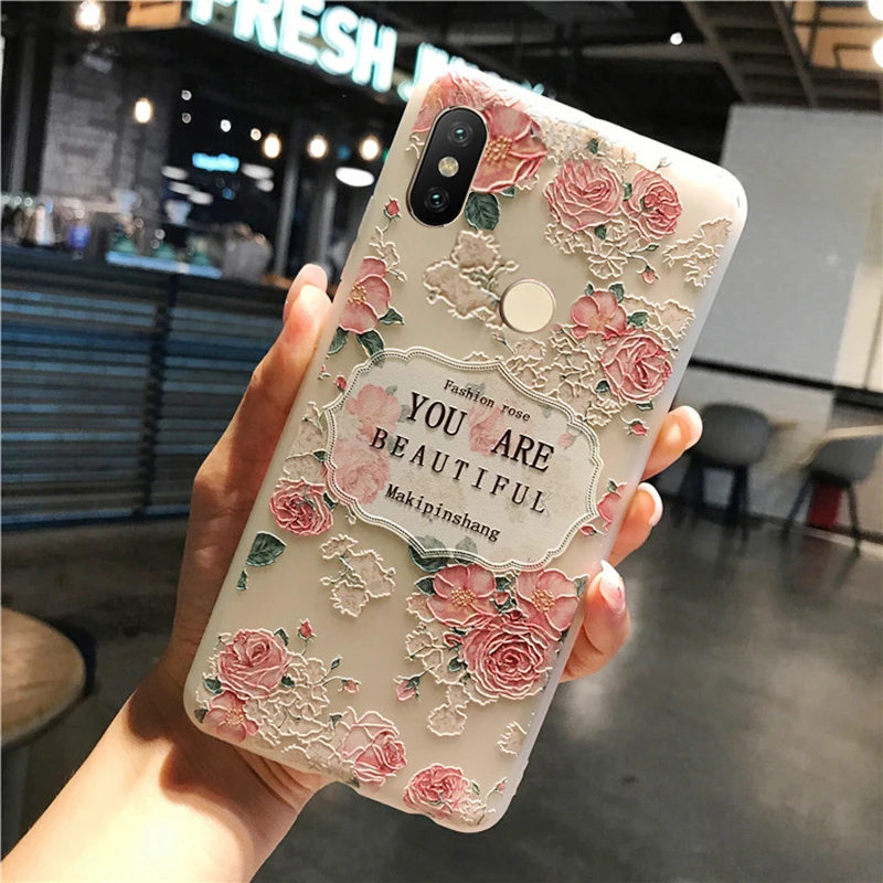 Чехол для Xiaomi mi 8 XIO capinha Мягкий Роскошный силиконовый 3d милый чехол телефона с
