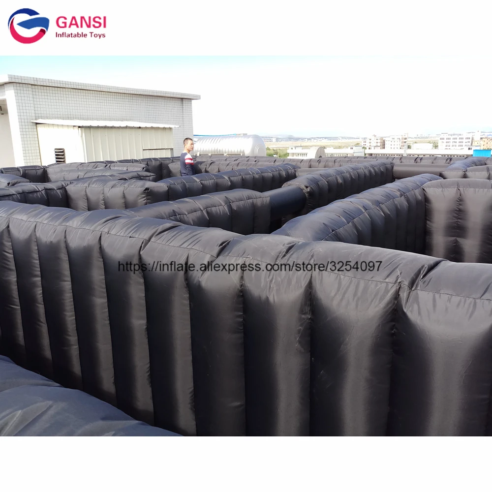 Надувной лазерный Лабиринт для парка развлечений 10*10*1 8 м|inflatable maze|inflatable amusement