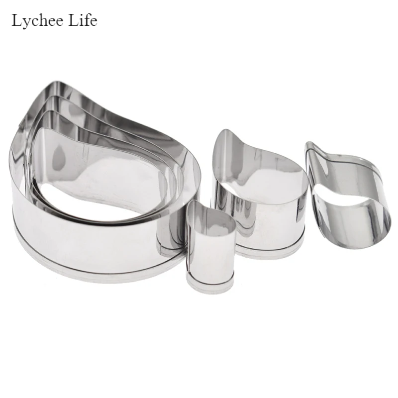 Lychee Life 7 шт./набор из нержавеющей стали Европейский Пейсли спиральный Цветочный
