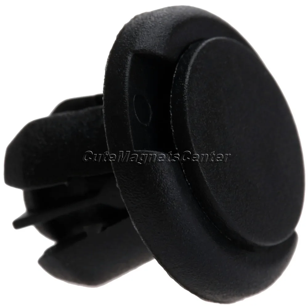 50 шт. черные заклепки с отверстием 9 5 мм|car belt clip|car air conditioning unitcar audio power capacitor |
