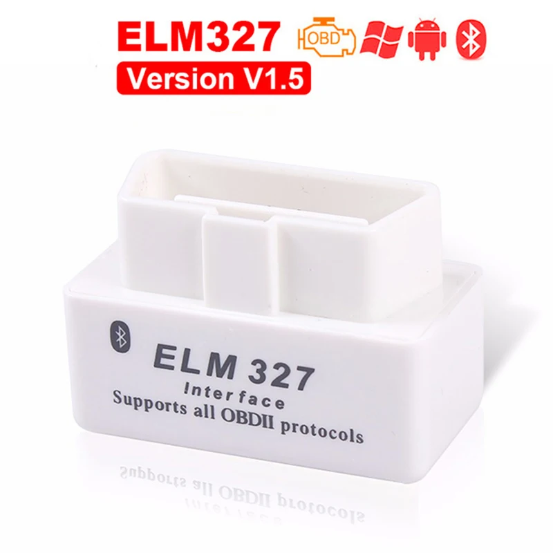 Автомобильный диагностический сканер ELM 327 в 1 5 wifi ELM327 Bluetooth HHOBD2 v1.5 Android