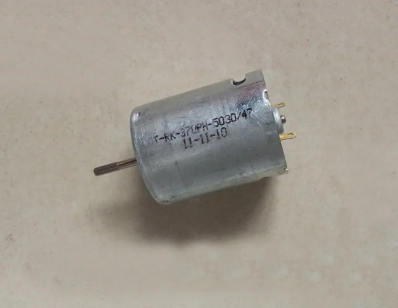 2 шт. 370 высокоскоростной двигатель тиснение вал DC Micro s 3 V-7,4 V 31000 об/мин высокий крутящий момент для RC автомобилей/лодки Аксессуары