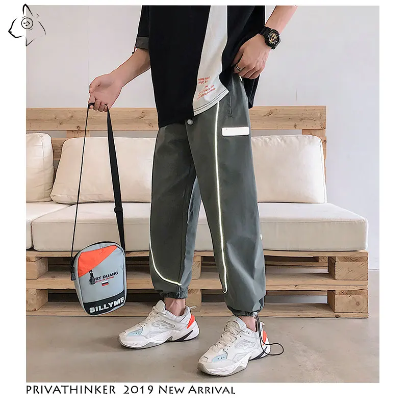 Мужские брюки для бега Privathinker повседневные в стиле хип хоп армейские фитнеса