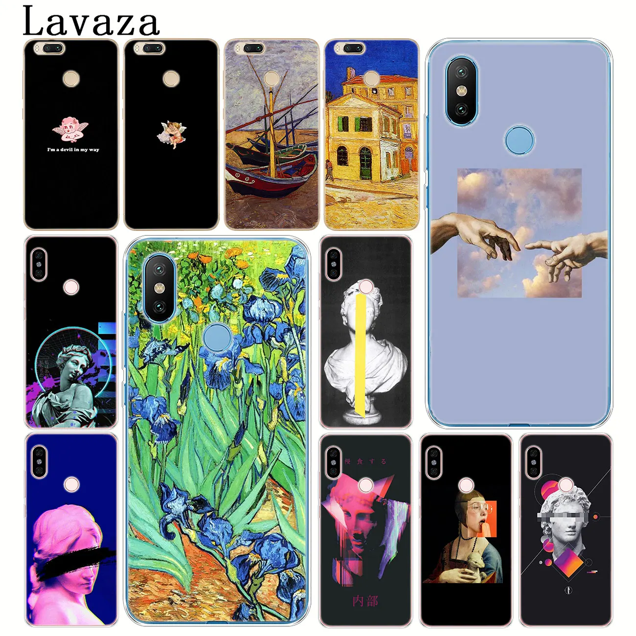 Чехол для телефона Lavaza Great art aestic van Gogh Lisa David Mona Xiaomi Redmi K20 8A 7A 6A Note 8 8T 7 5 6 Pro 4