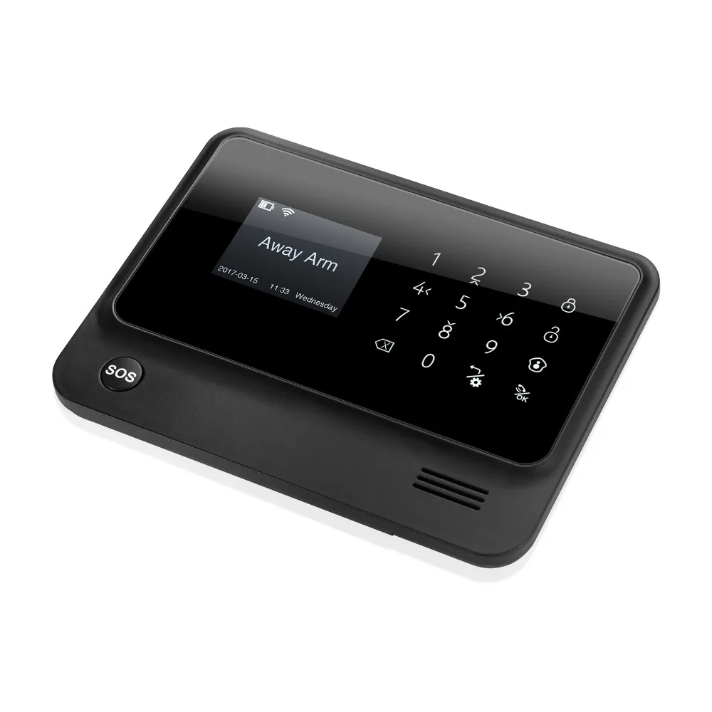 Система сигнализации FUERS G90BPlus беспроводная Wi Fi GSM GPRS 12 датчиков движения окон и