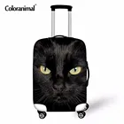 Coloranimal эластичный Чемодан защитные чехлы относятся к 18-30 дюймов с застежкой-молнией тележка костюм чехол Чехол Пылезащитный Чехол Путешествия доступа