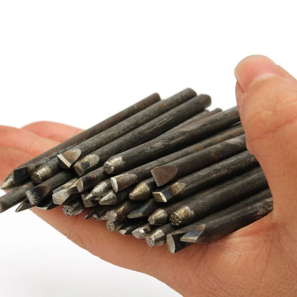 Набор штампов для ювелирных изделий набор инструментов гравировки золота 36x|kit