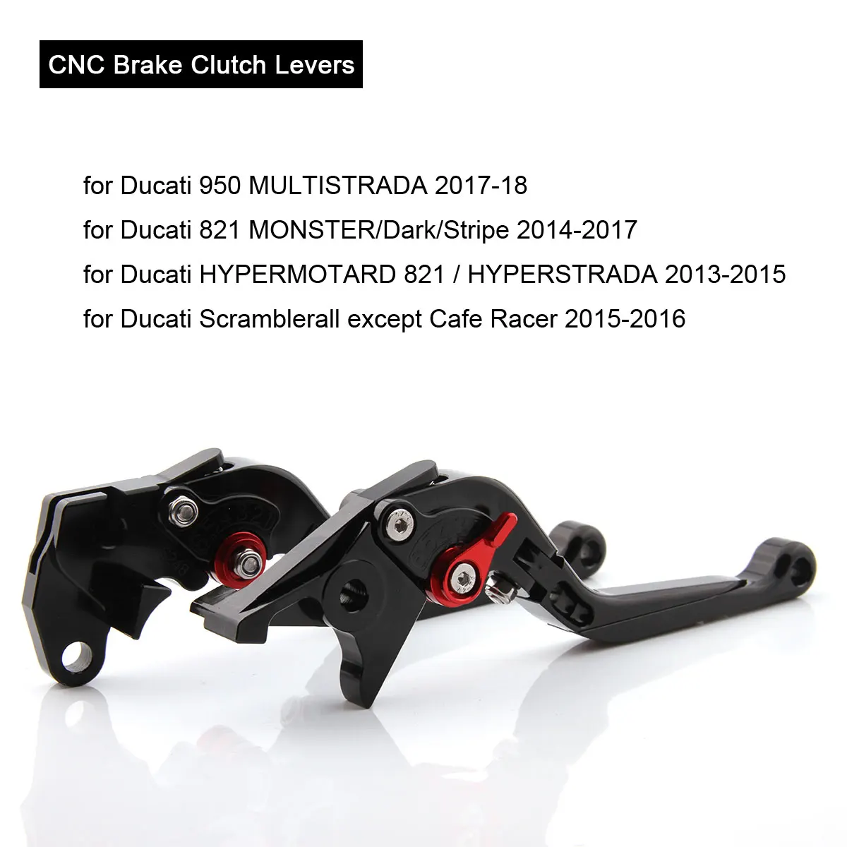 CNC рычаги для Ducati Multistrada Monster Dark Stripe 950 821 мотогонок Регулируемый складной
