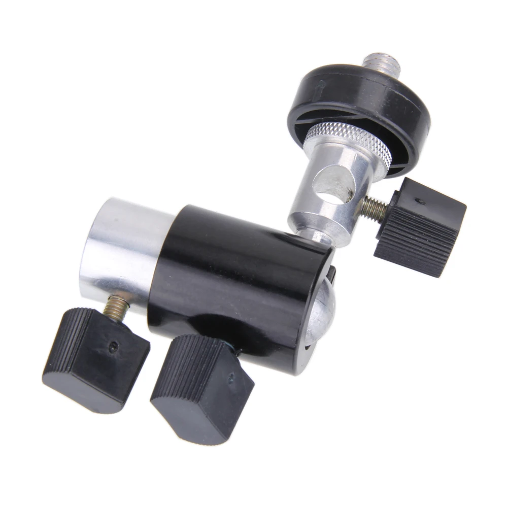 Camera Flash Shoe Umbrella Holder Bracket Hot Adapter Swivel Light Stand Tripod 1/4 | Электроника