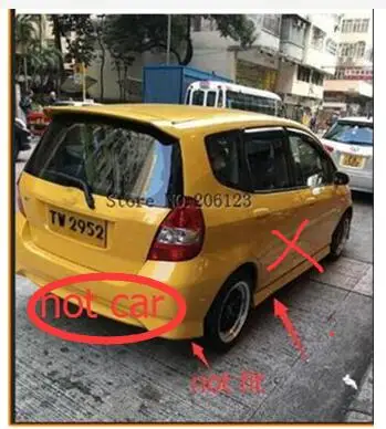 Комплект литой Брызговики для Honda Fit Jazz Хэтчбек 2004 2005 2006 2007 2008 Брызговики спереди и сзади брызговик