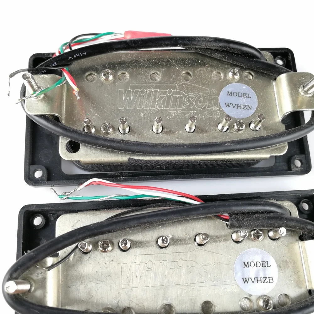 Электрическая гитара Humbucker pick up zebra pick-up Wilkinson WVHZ Humbuckers pick ups Wilkinson pick ups Сделано в Корее