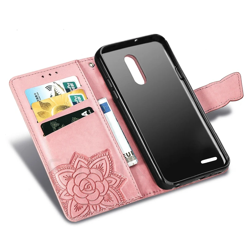 3D бабочка кожаный флип чехол для LG K9 K11 K12 плюс G8 G7 ThinQ V50 K40 K50 Q60 K20 K30 K40S Stylo 4 5 Бумажник Чехол Coque