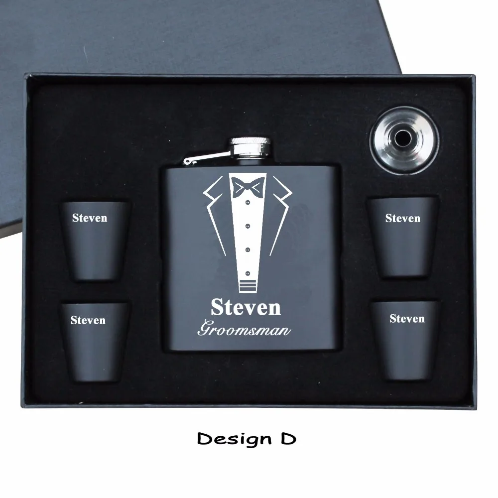 1 комплект Мужской подарочный набор персонализированная гравированная