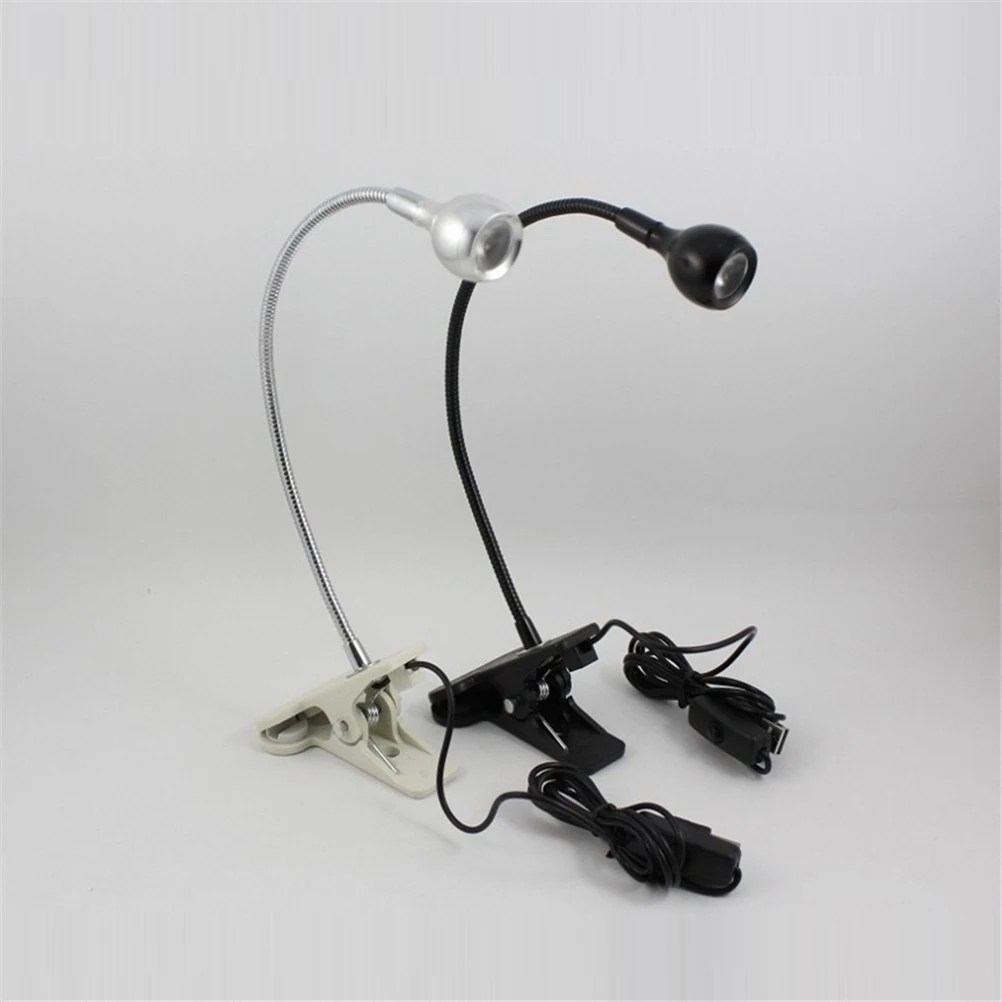 

1pc Mini Flexible Bright Desk for Kindle Mini USB Delicate Clip LED Light Clip-On Ebook Reading Lamp Book light Book Reader