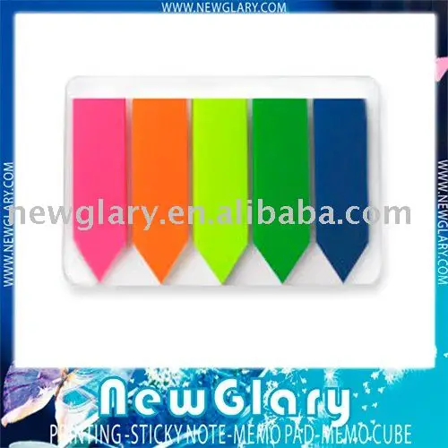 

Top selling Five color film arrow shape index ,1000pcs/lot Free shipping , whole sale and retail