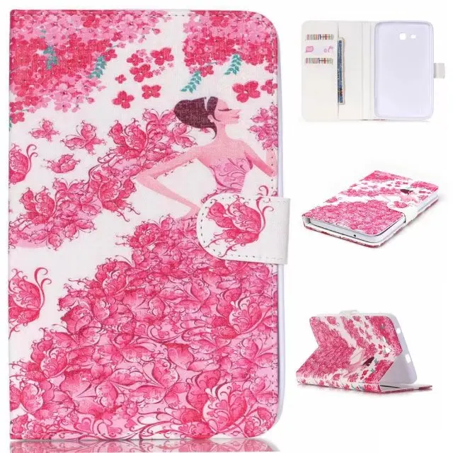 Чехол книжка из искусственной кожи для Samsung Galaxy Tab 4 T530 T531 T535 10 дюймов|smart cover|for samsung