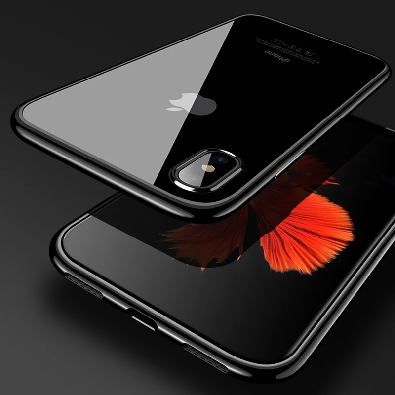 Чехол для iPhone 7 силиконовый тонкий чехол из ТПУ 6s 6 8 Plus 10 мягкий милый X XR XS Max |
