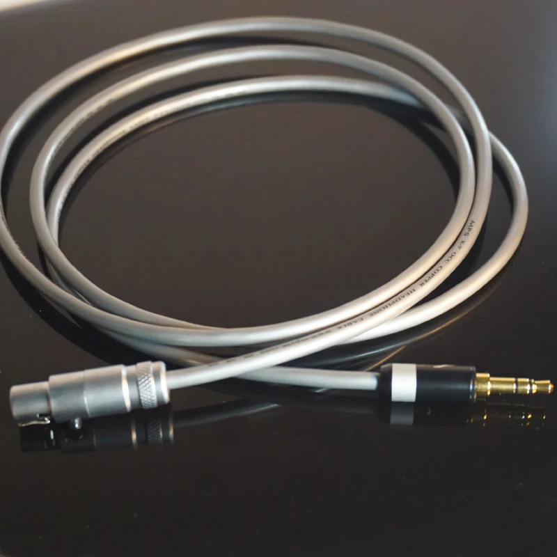 Аудиокабель Hi Fi MPS 99.9997% OCC + 24K с позолоченным штекером 3 5 мм xlr K702 K271s K240s K712 Q701 кабель