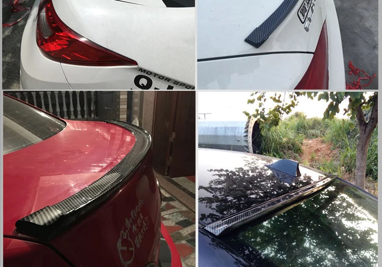 1 шт. 5 м/лот для mazda 3 Axela 2014 2017 декоративный хвост без пробивания отверстий