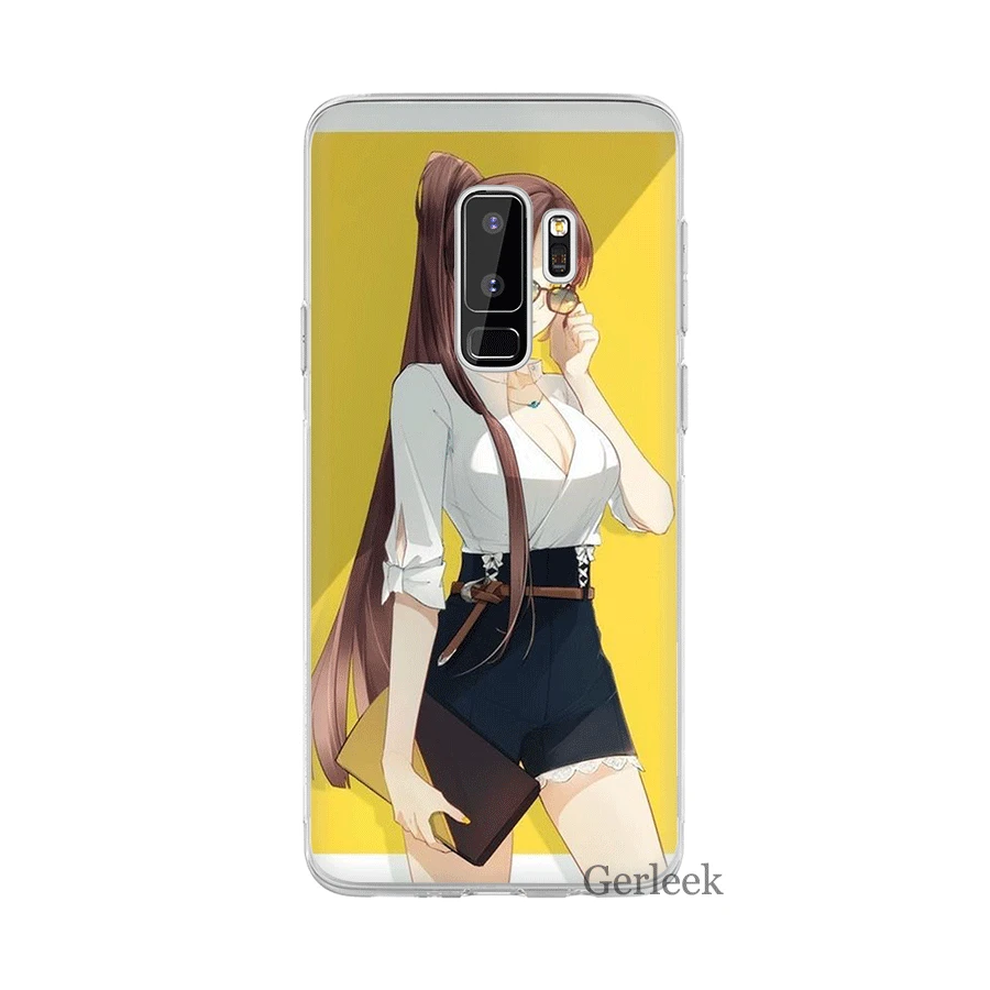 Чехол Desxz Comic Pretty Girl для Samsung Galaxy J1 J2 J3 J5 J7 J6 Prime Жесткий сумка | Мобильные телефоны и