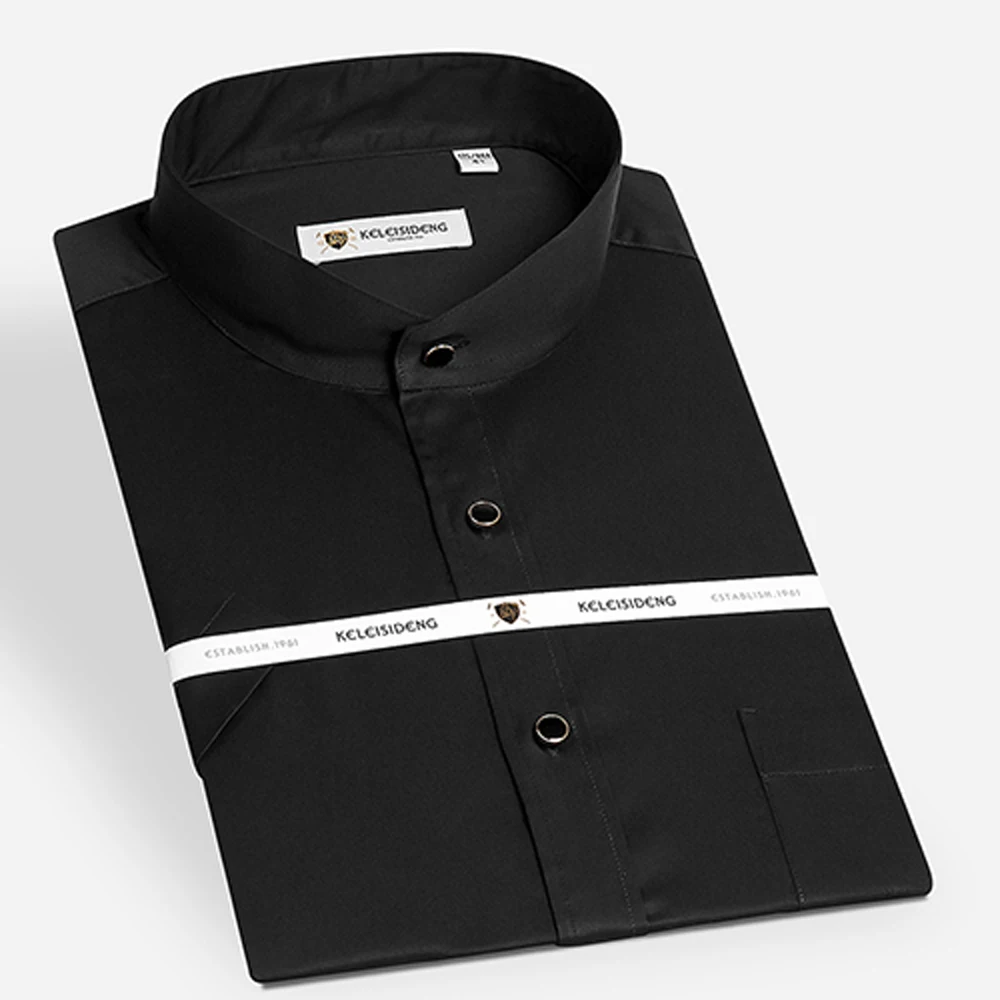 ORINERY хит продаж размер S-4XL летняя мужская рубашка с коротким рукавом 100% хлопок