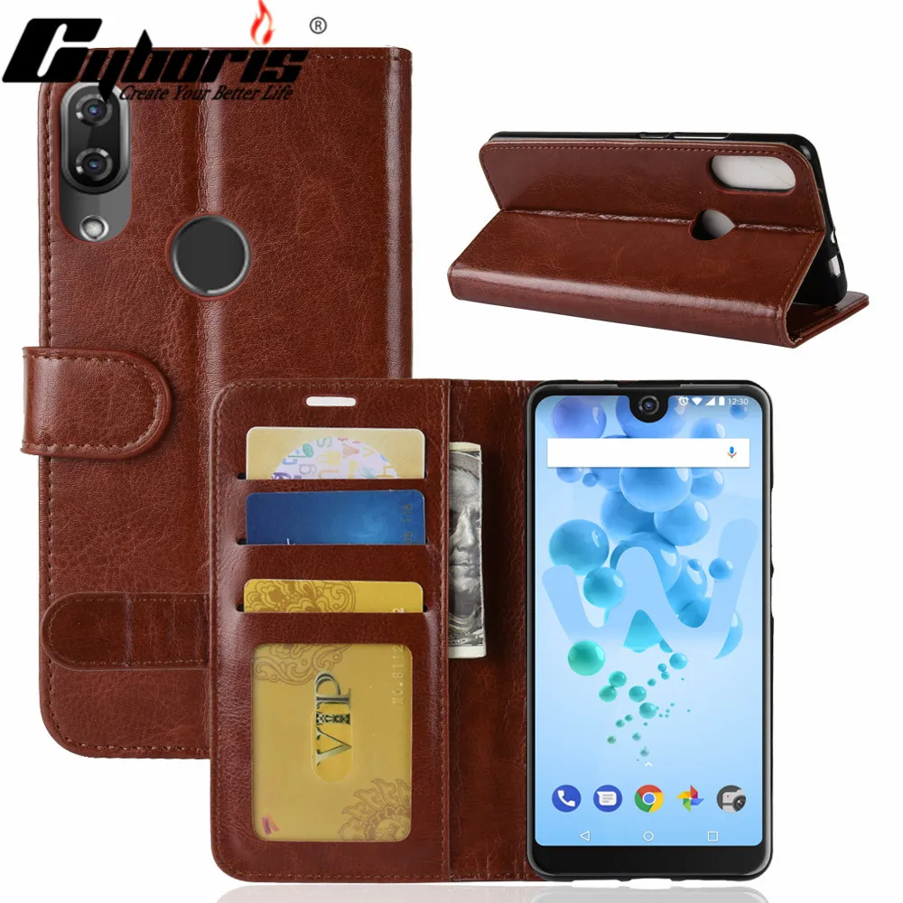 CYBORIS For Wiko Lenny Jerry Tommy 3 5 Flip PU Leather Cases Wallet stands View 2 Pro Lite Max Go Coque Phone Bag | Мобильные