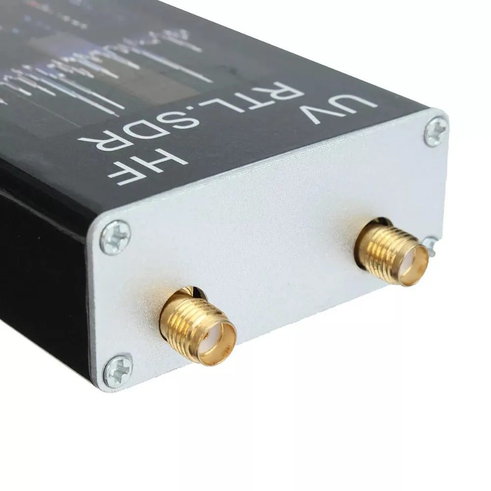 HQXRTEK 100 кГц 1 7 ГГц полный диапазон УФ HF USB тюнер приемник R820T + 8232U Ham