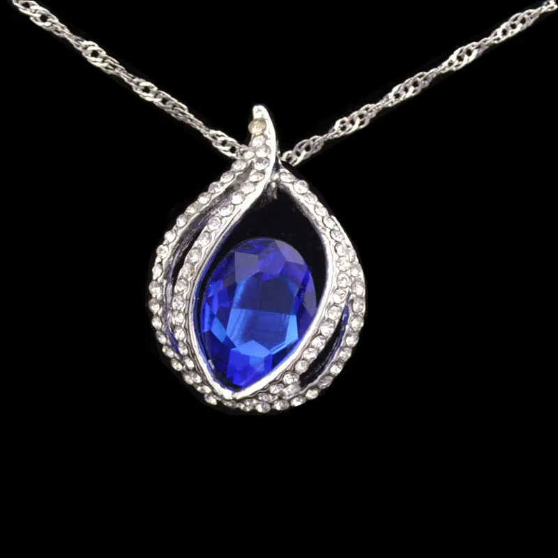 N237 Мода австрийского хрусталя камня Цепочки и ожерелья изысканные ювелирные