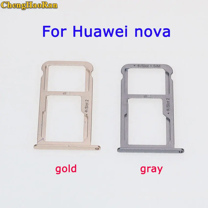 ChengHaoRan новый для Huawei nova 2 plus 2s lite держатель Micro Sim карты сменный слот лоток