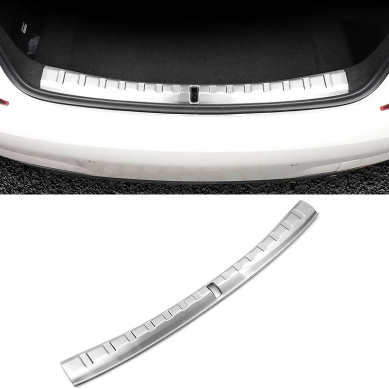 

Внутренняя внешняя сторона заднего бампера защитная пластина крышка для BMW 3 серии (G20) седан 2019 2020 2021 автомобильные аксессуары для стайлинга...