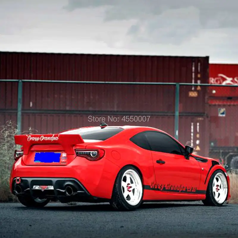 Задний спойлер из углеродного волокна для Toyota 86 GT86/Subaru BRZ 2012 2013